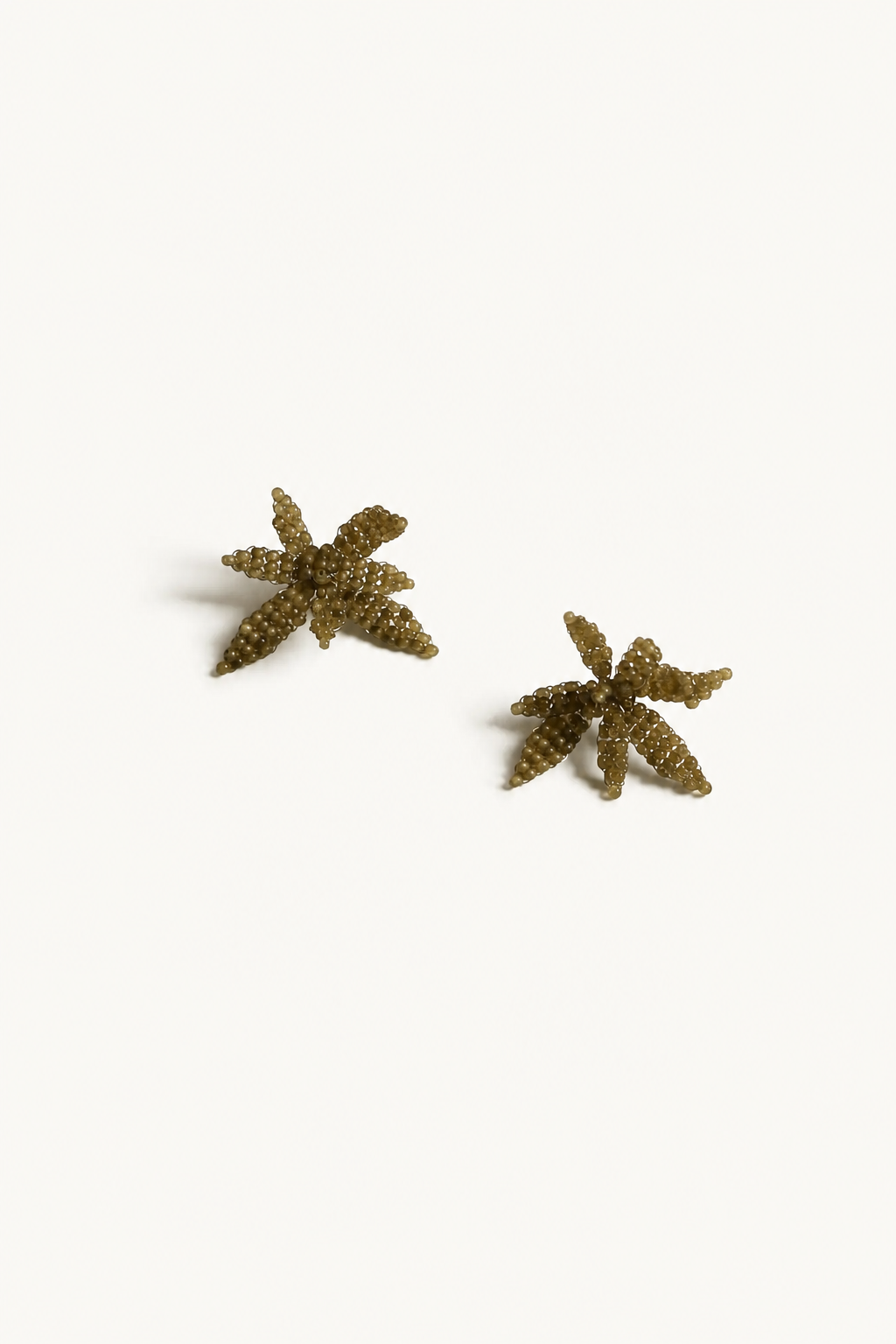 Hayden Stud Earrings - Olive
