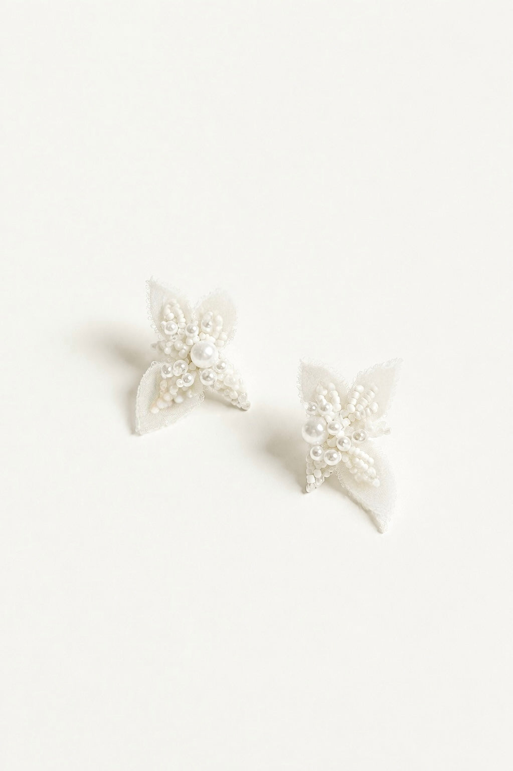 Mini Lexi Floral Stud Earrings | Bridal Floral Earrings | A.B. ELLIE