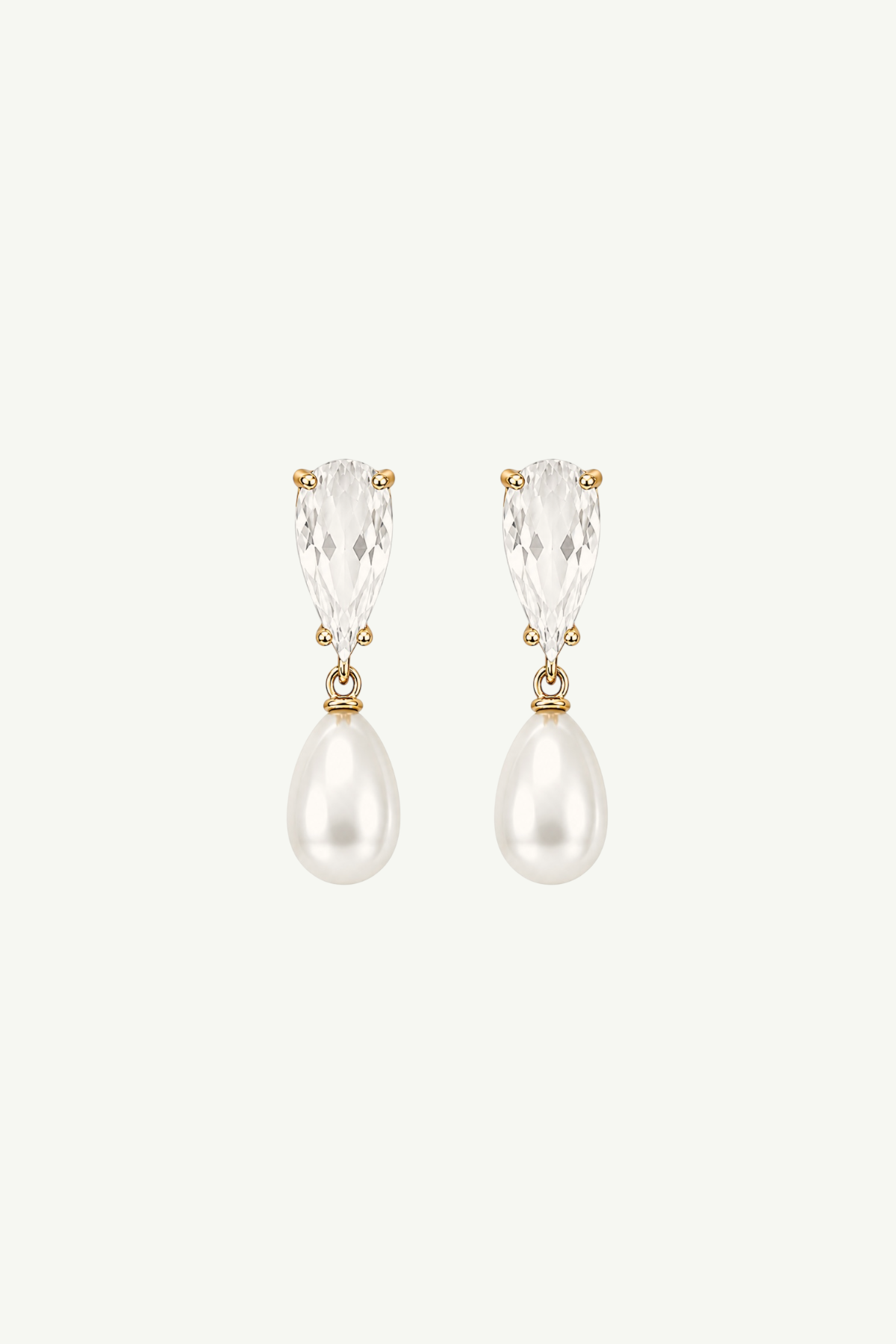 Dewdrop Pearl Earrings - Sale