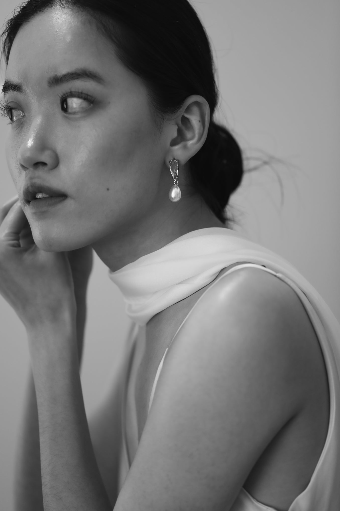 Dewdrop Pearl Earrings - Sale