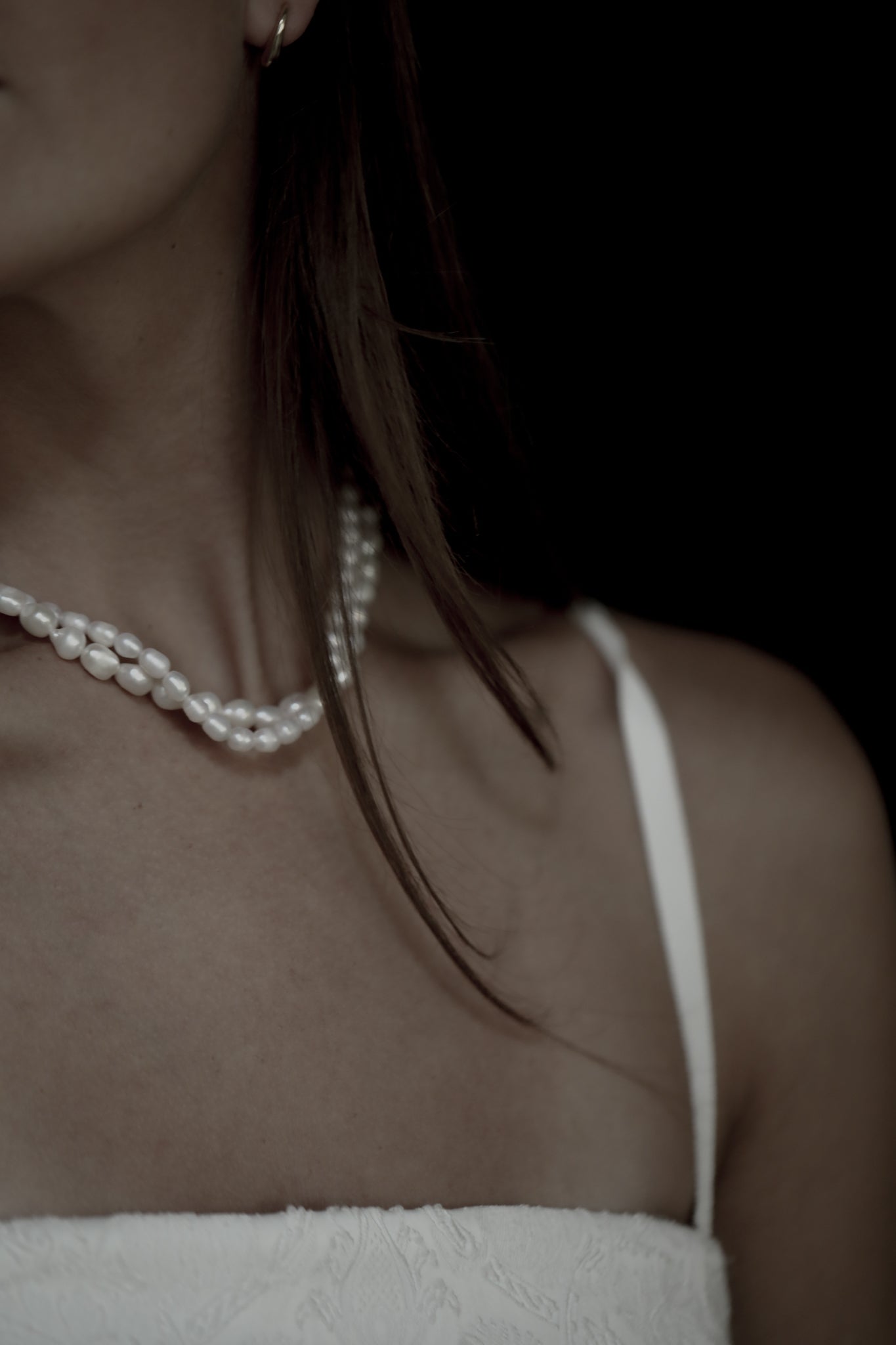 Double Baroque Pearl Strand Necklace
