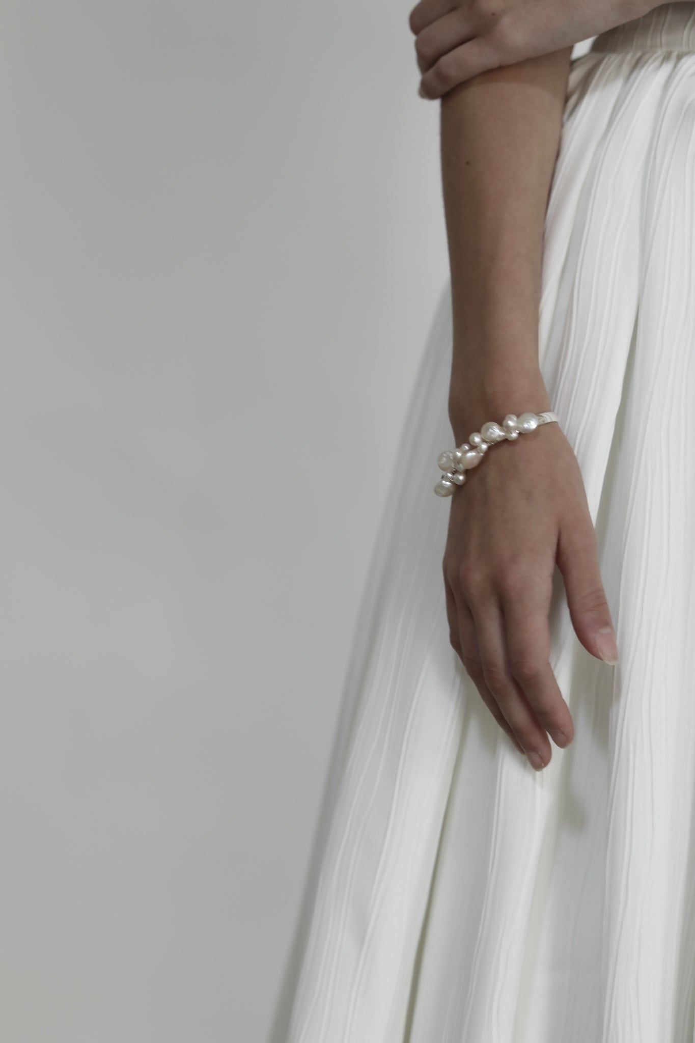 Freshwater Pearl Cluster Cuff - Sale