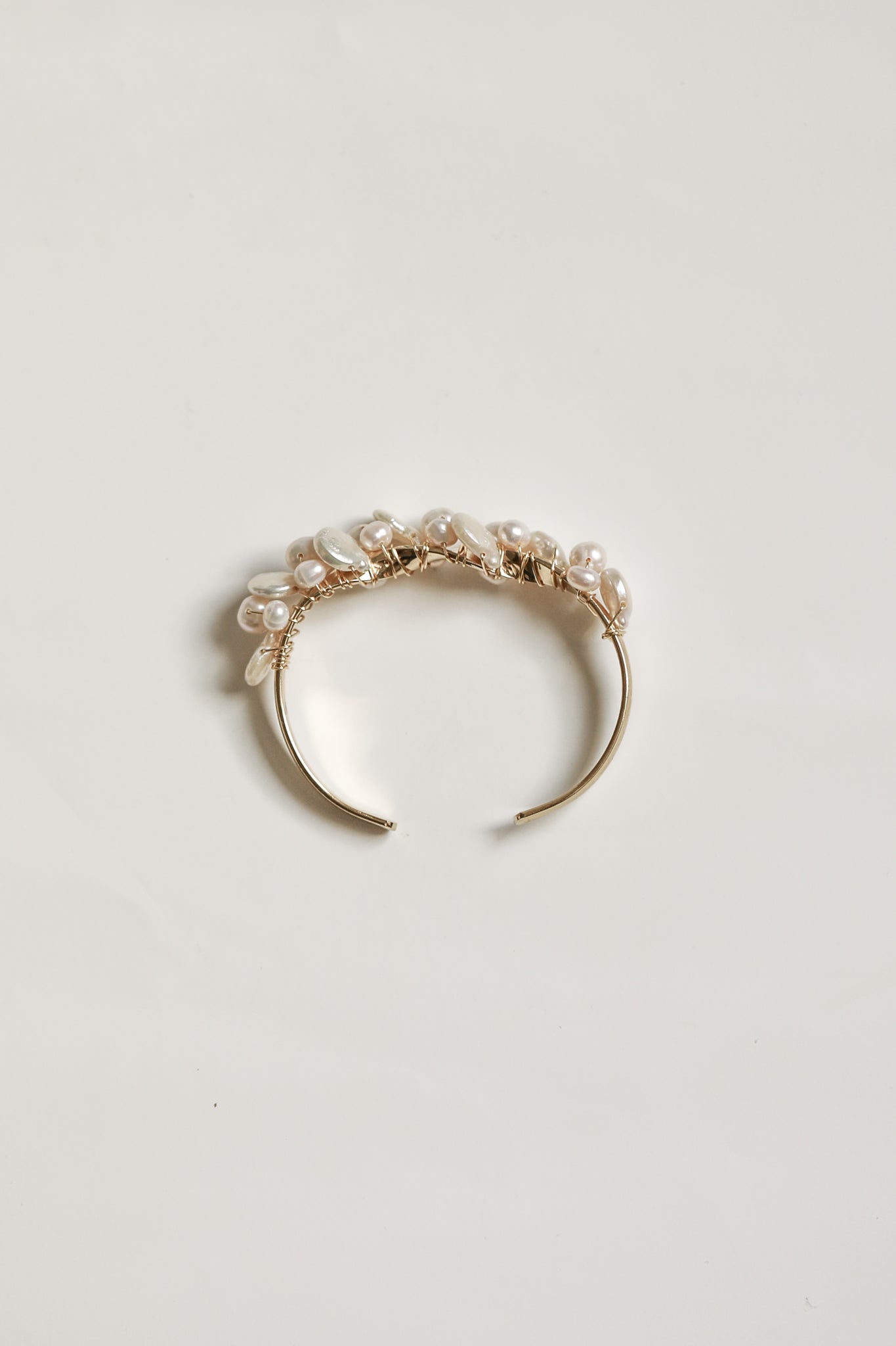 Freshwater Pearl Cluster Cuff