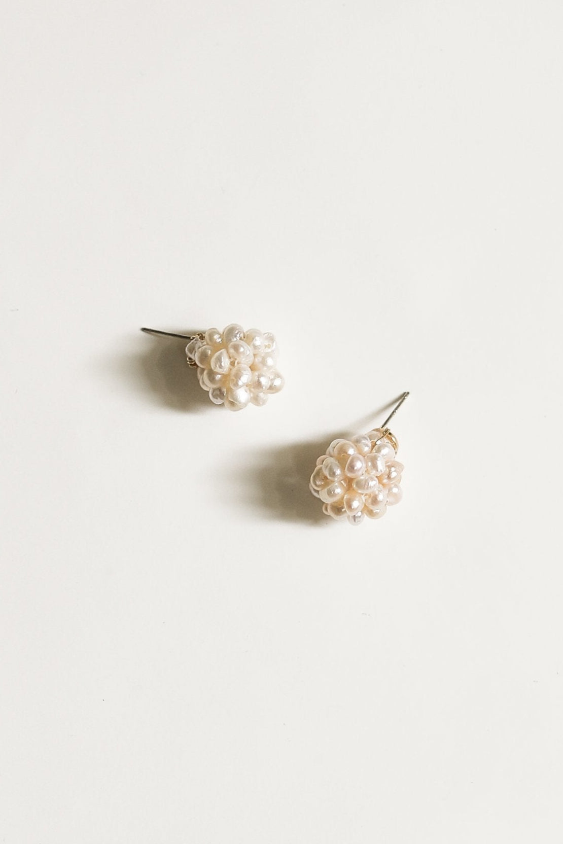 Freshwater Pearl Cluster Stud - Sale