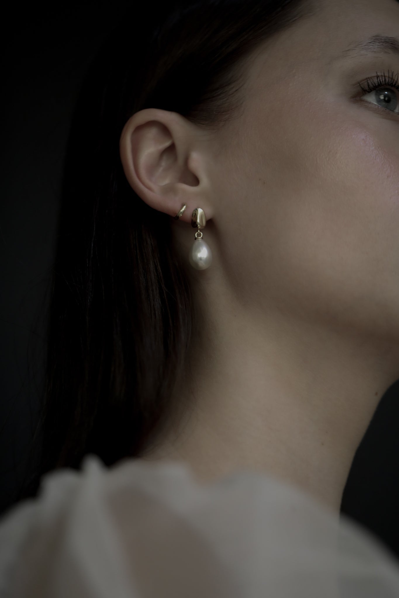 Orb Mini Pearl Drop Earrings - Sale