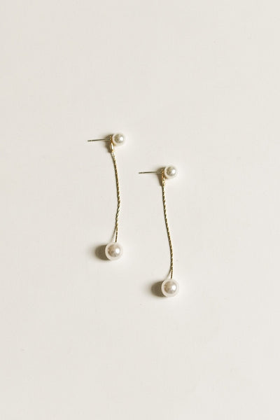 kindababy☆2 way swa pearl 'drop' earring MUSINSA | KINDABABY 2 way swa pearl `drop` earring