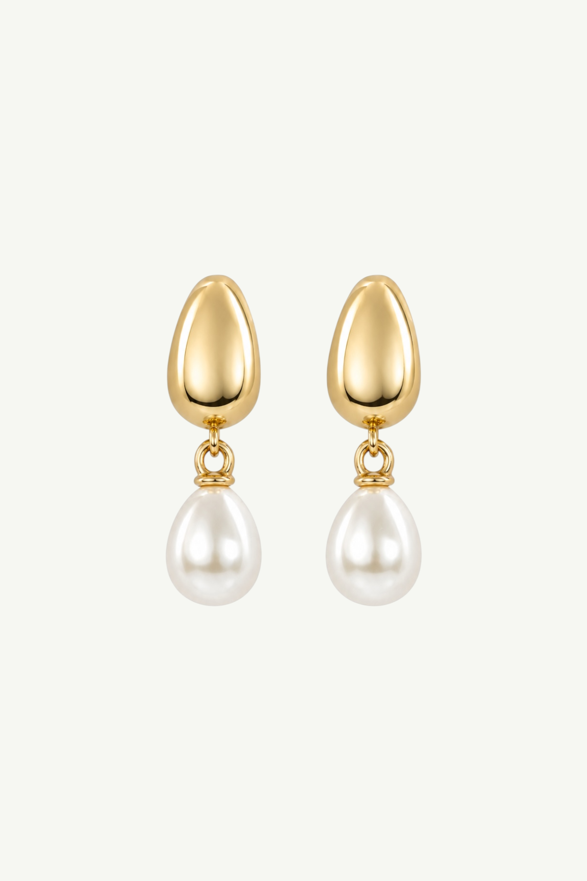 Orb Pearl Drop Earrings - Sale