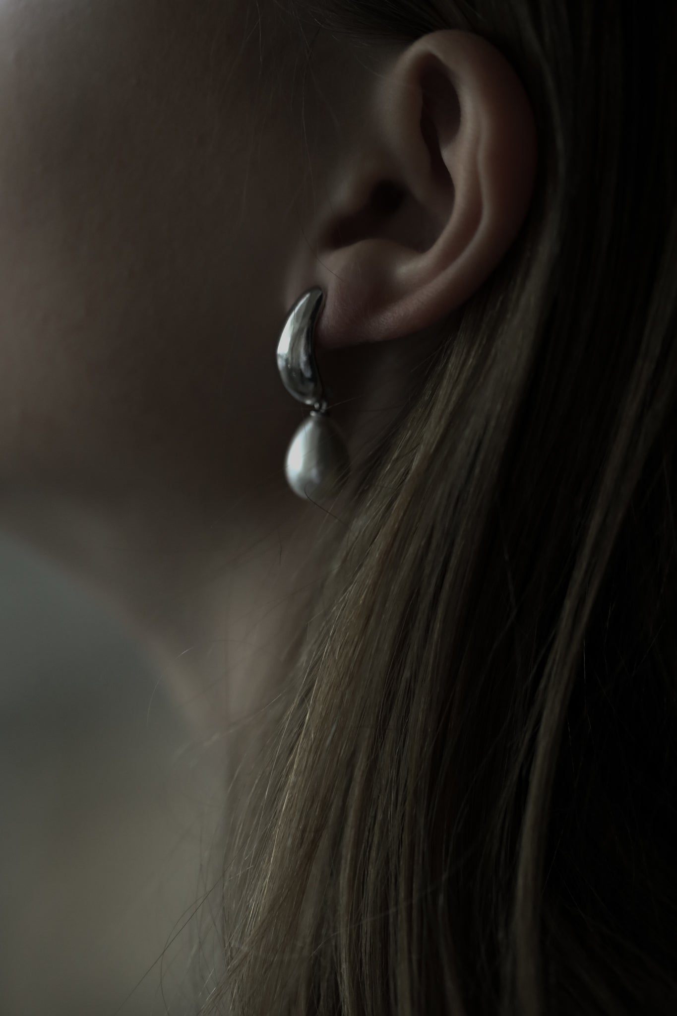 Oversized Orb Pearl Drop Earrings - Sale