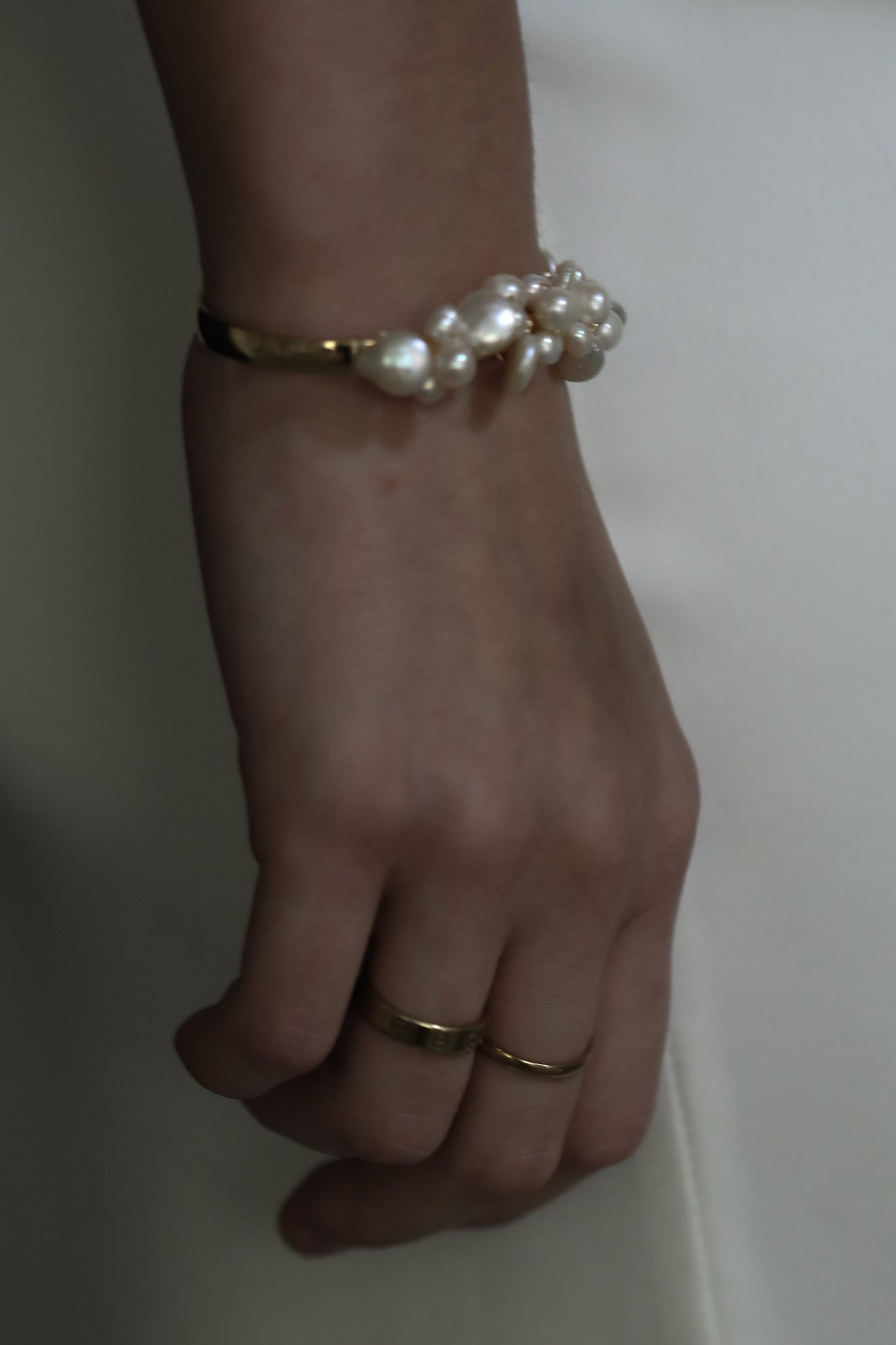 Freshwater Pearl Cluster Cuff