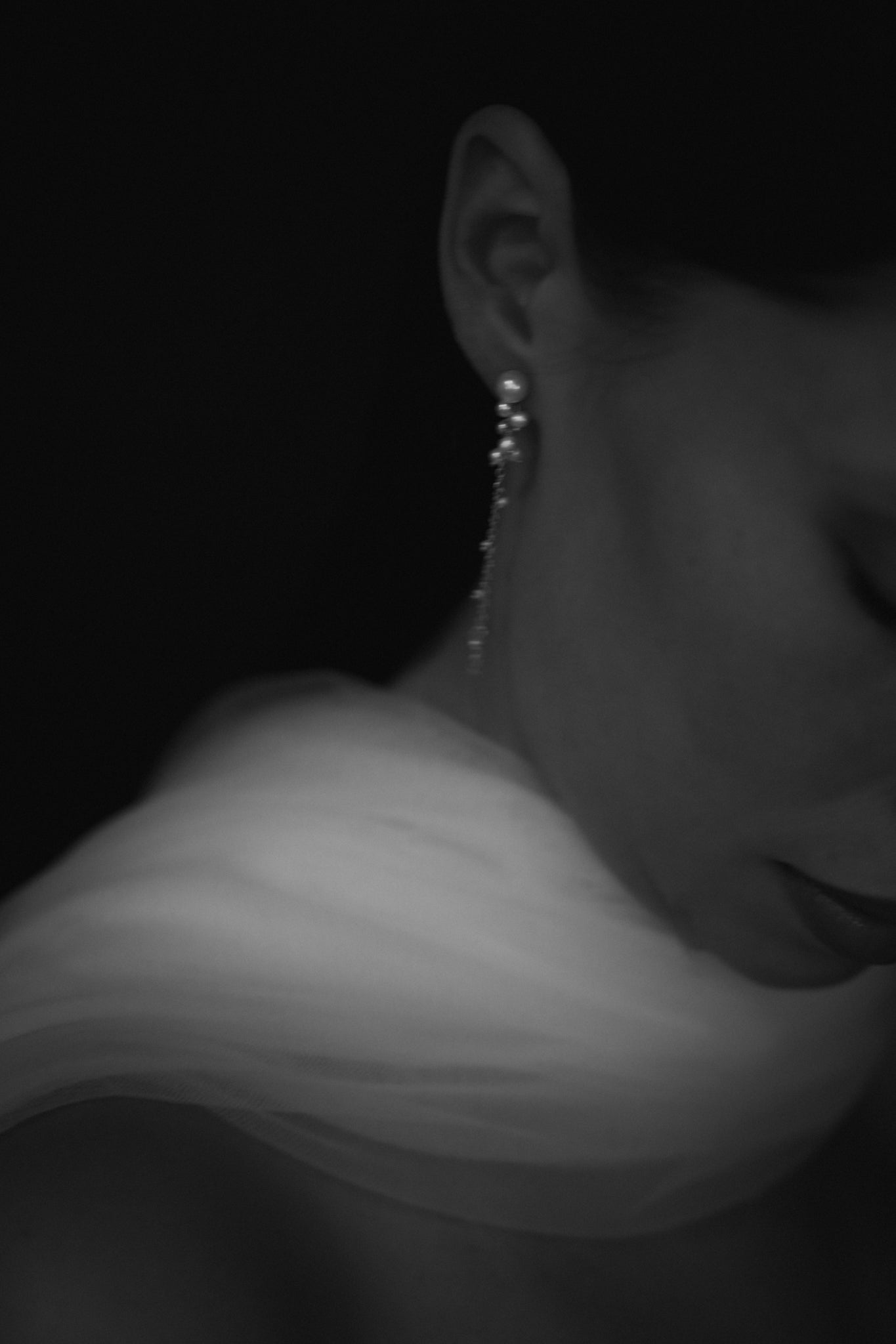 Pearl 2:1 Cluster Strand Earrings - Sale