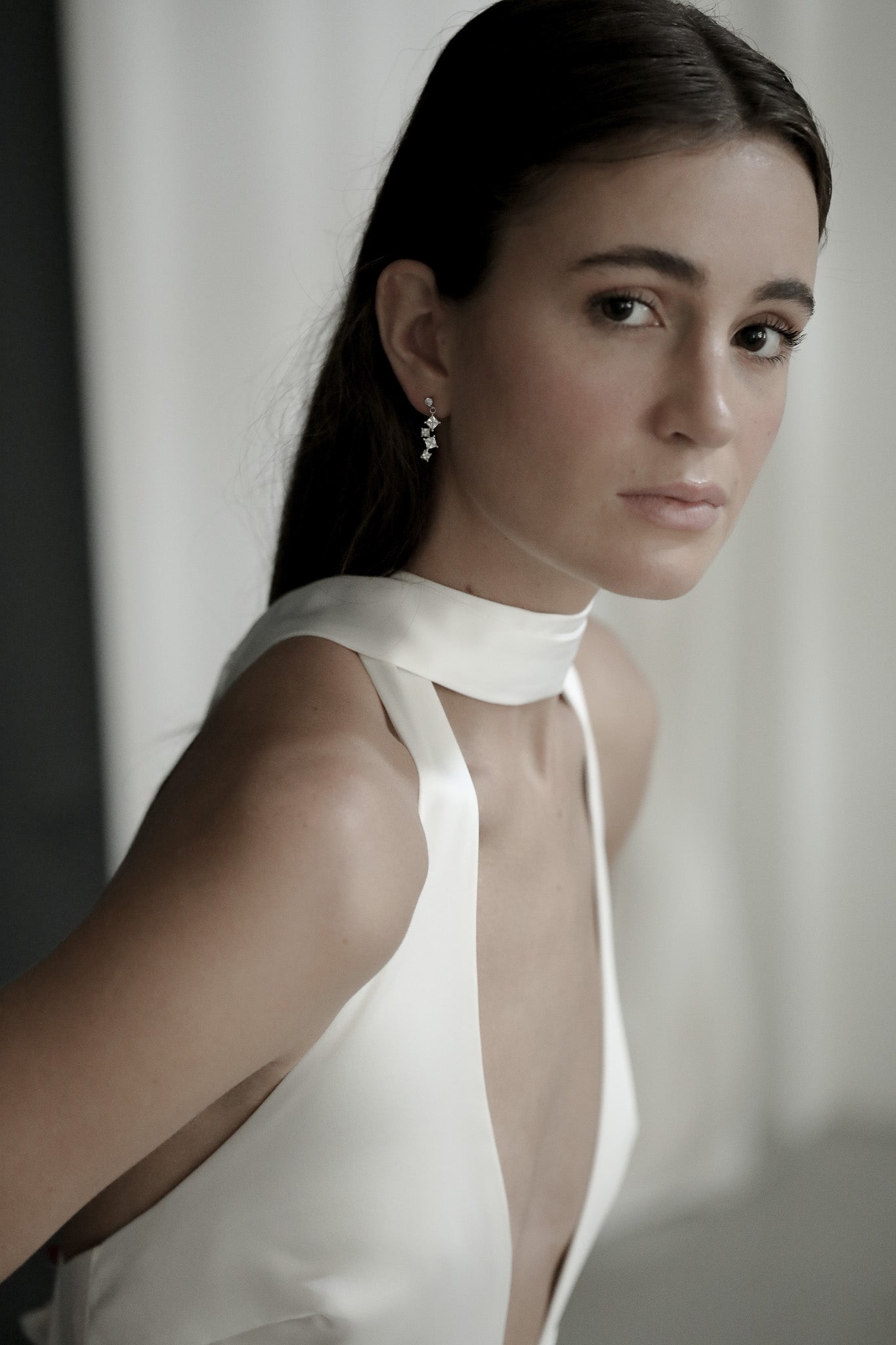 Celestial Crystal Drop Earrings - Sale