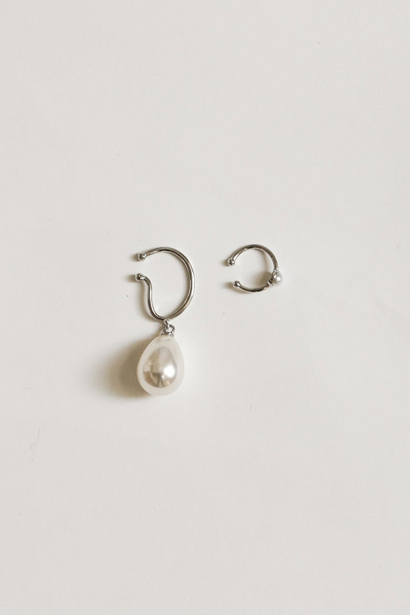 Gilded Pearl Cuff Set - Sale
