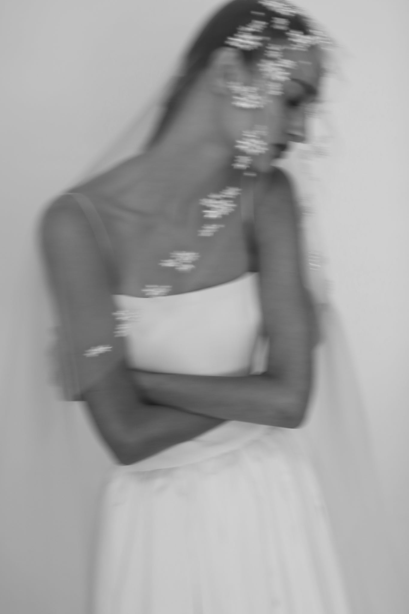 Sonia Pearl Mantilla Veil - Sale
